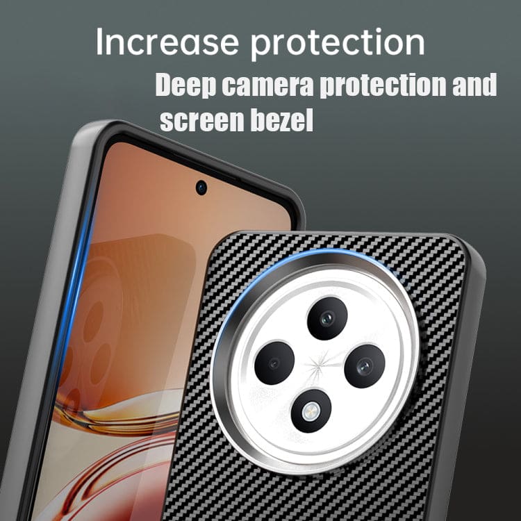 Oppo Reno12 F 5G / Oppo F27 5G IMD Carbon Texture Rigid Rear Cover - Image 7
