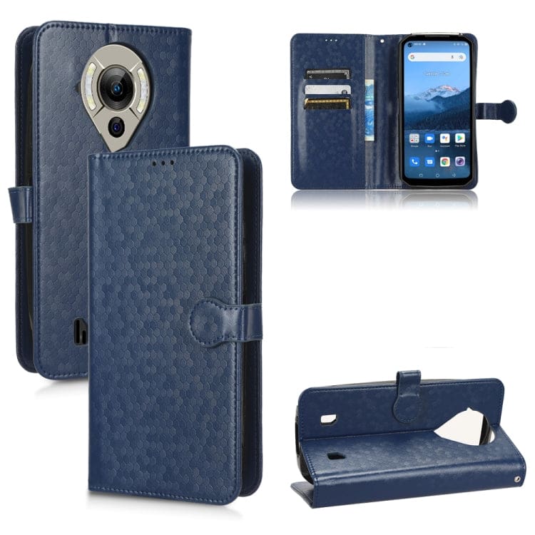 Oukitel WP16 - Honeycomb Flip Phone Cover/Wallet with Card Slots