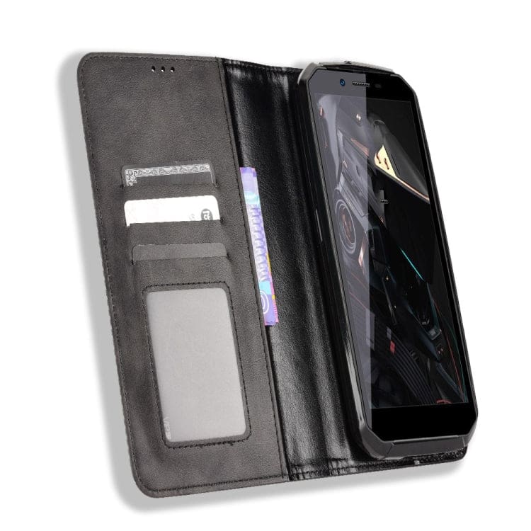 Oukitel WP18 / WP18 Pro Thatch Flip Phone Cover/Wallet with Card Slots - Image 5