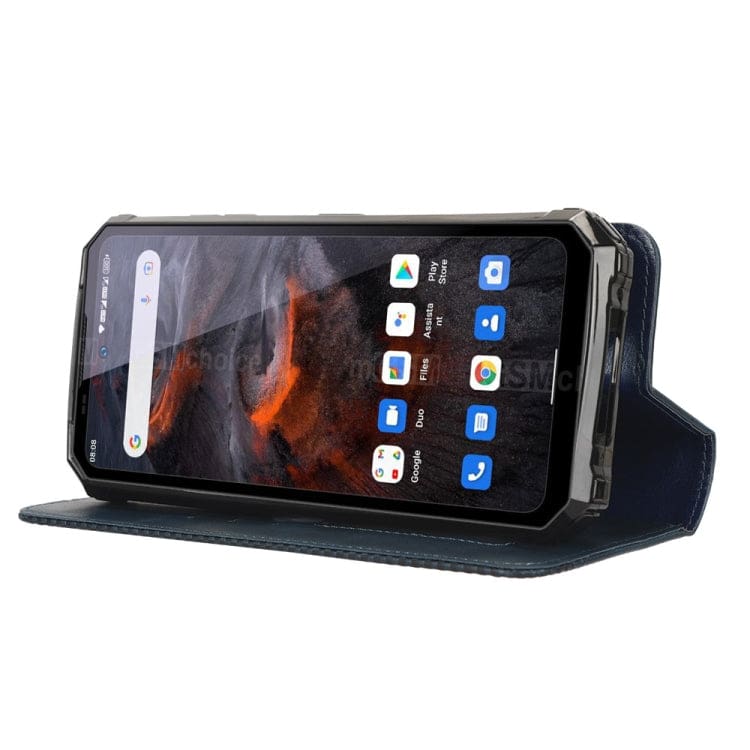 Oukitel WP19 Thatch Flip Phone Cover/Wallet with Card Slots - Image 4