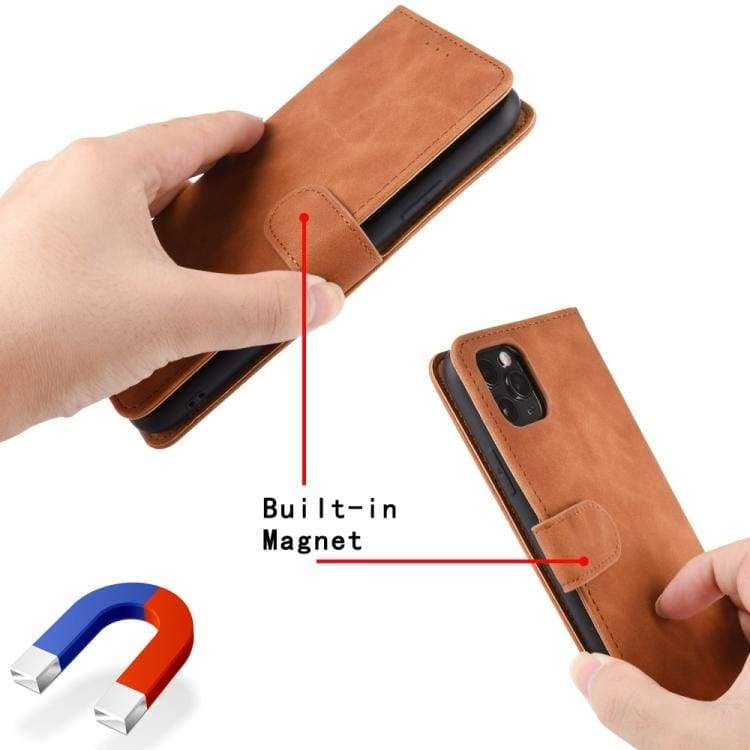 Phone Wallet with Flip Front, Card Slots, Leather Texture - For MOTOROLA MOTO G8 POWER LITE - Image 6