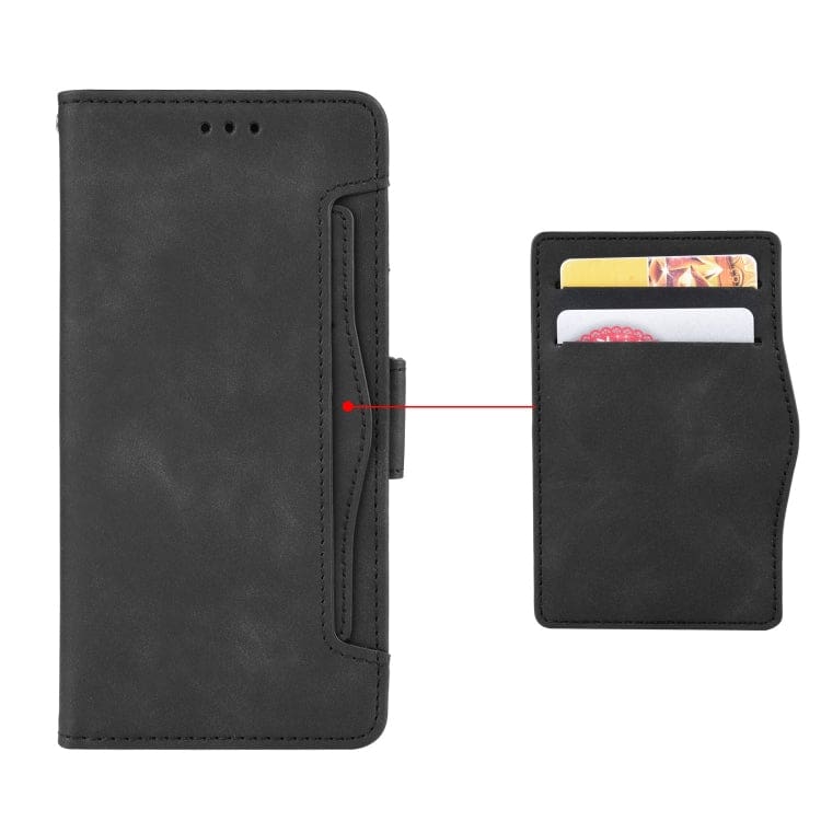 Poco M5 Deluxe Flip Cover Case, Credit Card Slots, Magnetic Closing - Image 3