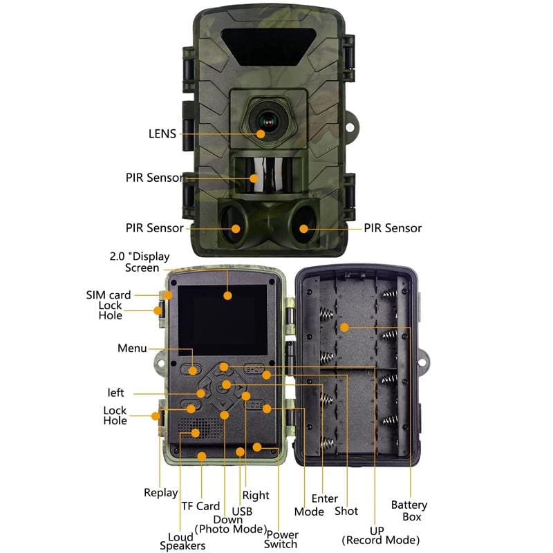 PR803W 8K Wireless Trail Camera | Wi-Fi Security Monitor with Phone App & Night Vision - Image 10