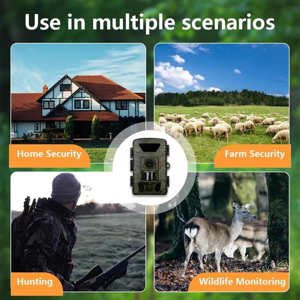 PR803W 8K Wireless Trail Camera | Wi-Fi Security Monitor with Phone App & Night Vision - Image 9
