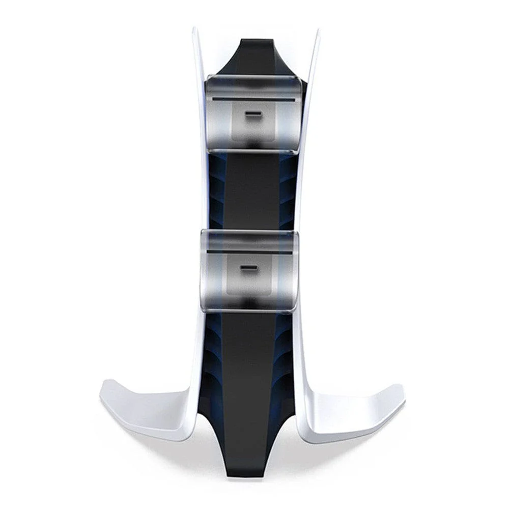 PS5 - Dobe TP50557 Dual Controller Charging Station with Blue Ambient Light for PS5 - Image 8