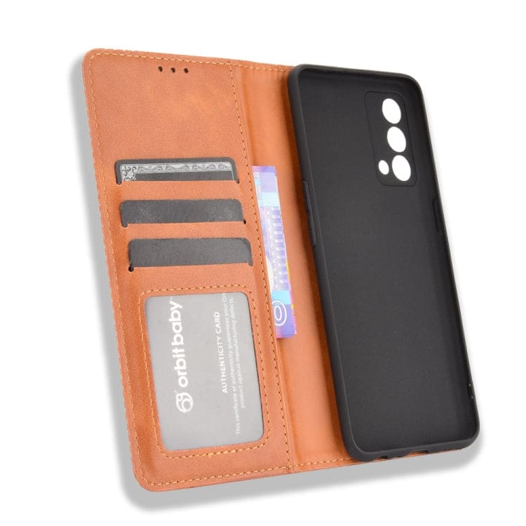 Realme GT MASTER - Thatch Flip Phone Cover/Wallet with Card Slots - Image 5