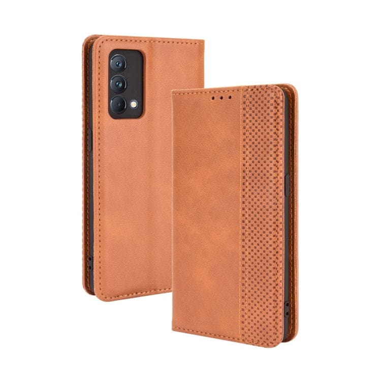 Realme GT MASTER - Thatch Flip Phone Cover/Wallet with Card Slots - Image 8