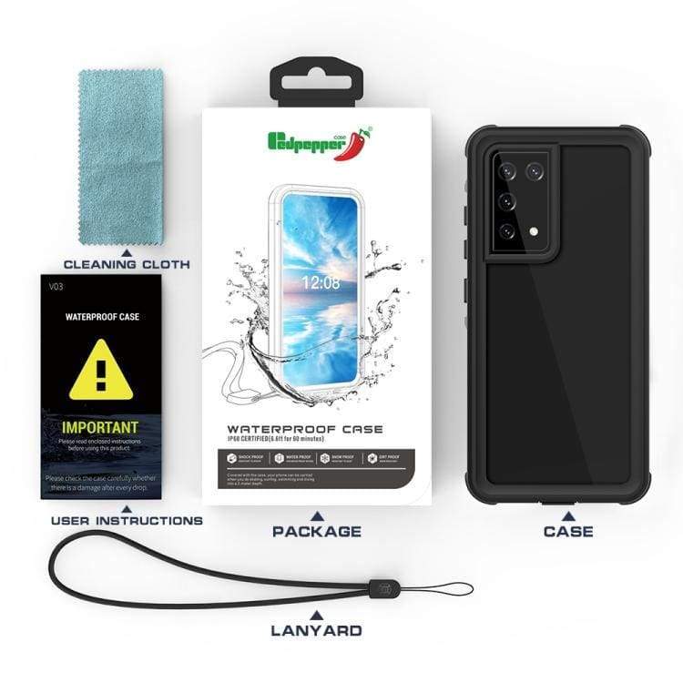 Samsung Galaxy S21 Ultra RedPepper Waterproof, Shockproof, Dustproof Full Cover - Image 8