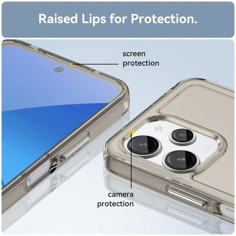 Redmi 12 Candy TPU Transparent Back Phone Cover - Image 6