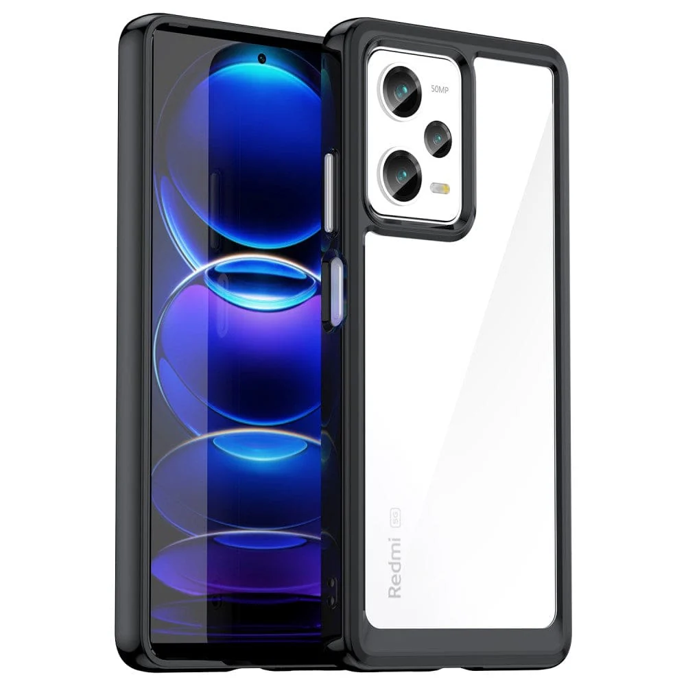 Redmi Note 12 Pro 5G / Poco X5 Pro 5G TPU Cover, Transparent Rear Panel
