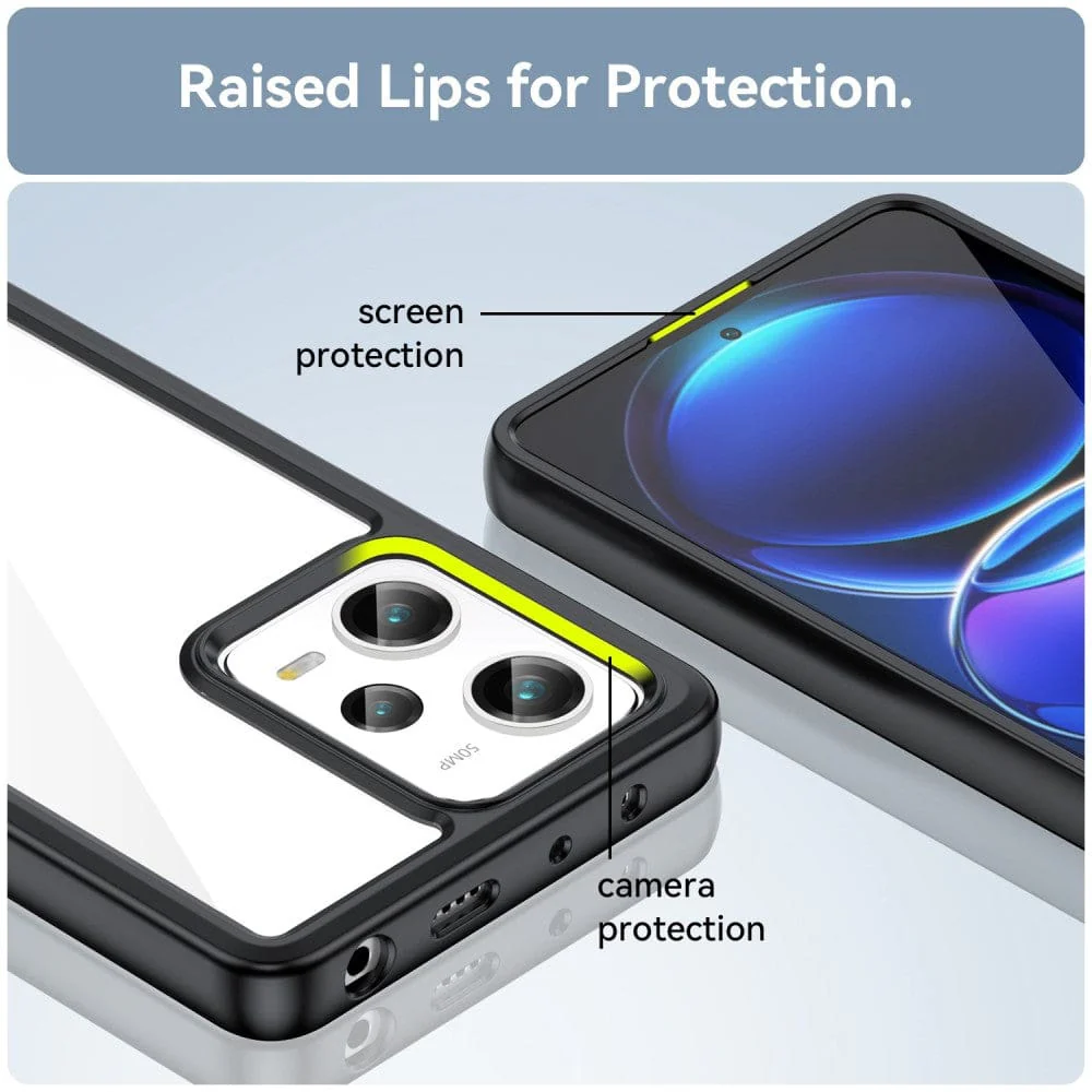 Redmi Note 12 Pro 5G / Poco X5 Pro 5G TPU Cover, Transparent Rear Panel - Image 5