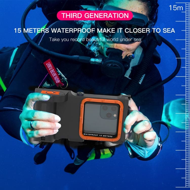 RedPepper Shellbox Gen 3 Universal 15 Metre Bluetooth Diving Case - Image 2