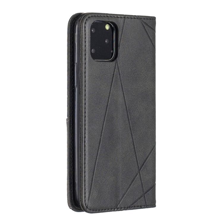Apple iPhone 11 Pro Rhombus Wallet Flip Cover, Card Holder - Image 3