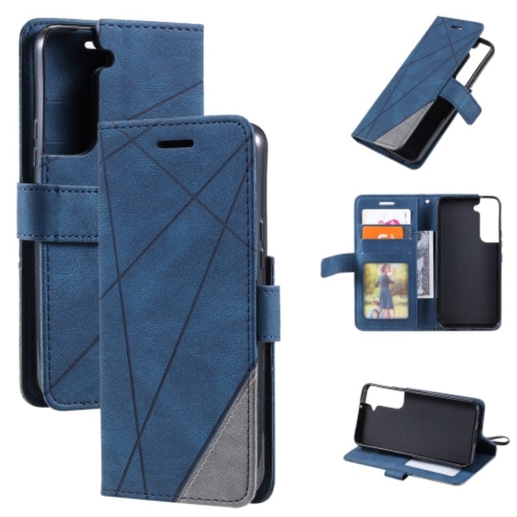 Samsung Galaxy S22+ 5G Rhombus Wallet Flip Cover, Card Holder