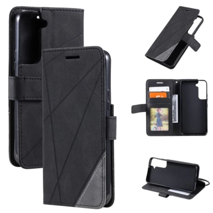 Samsung Galaxy S22+ 5G Rhombus Wallet Flip Cover, Card Holder - Image 10
