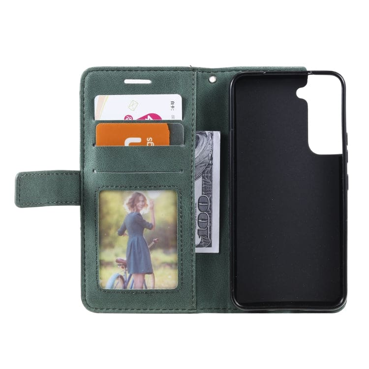 Samsung Galaxy S22+ 5G Rhombus Wallet Flip Cover, Card Holder - Image 4