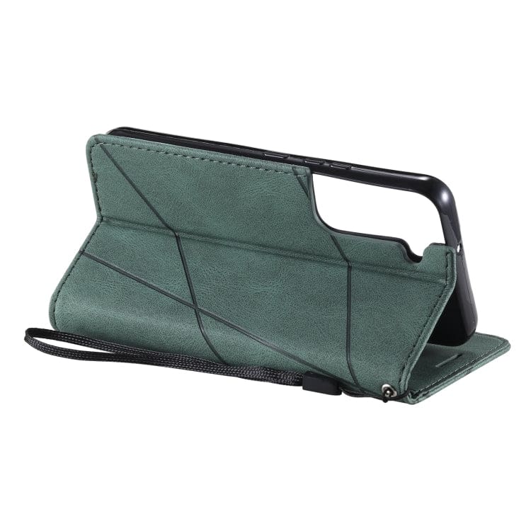 Samsung Galaxy S22+ 5G Rhombus Wallet Flip Cover, Card Holder - Image 6