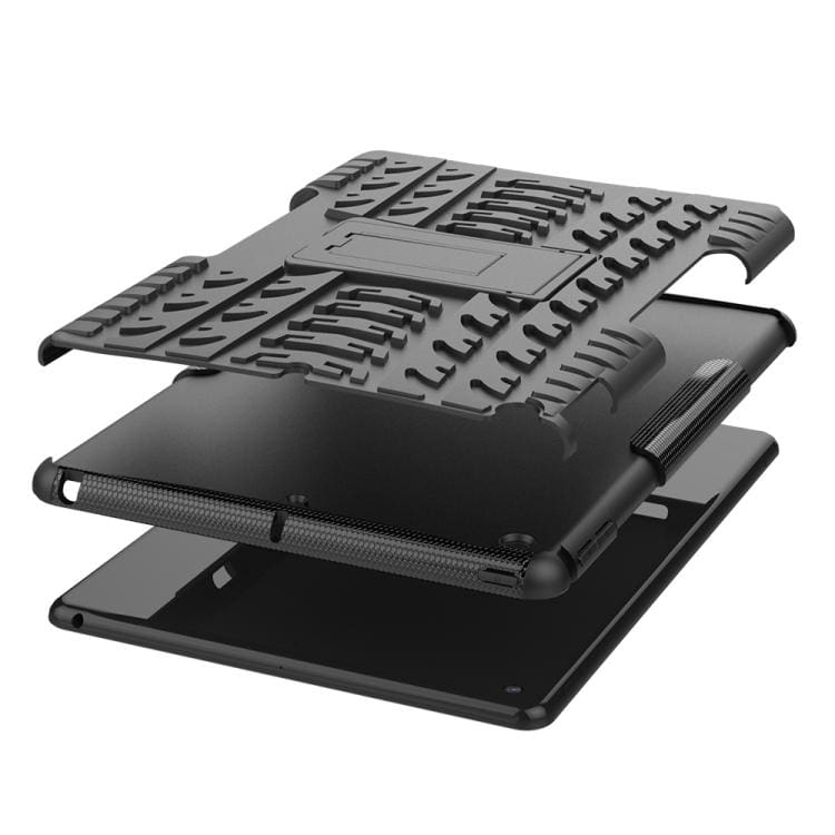 Apple iPad 10.2 Rugged Shockproof Protective Tablet Cover, Tread Pattern with Stand - Image 7