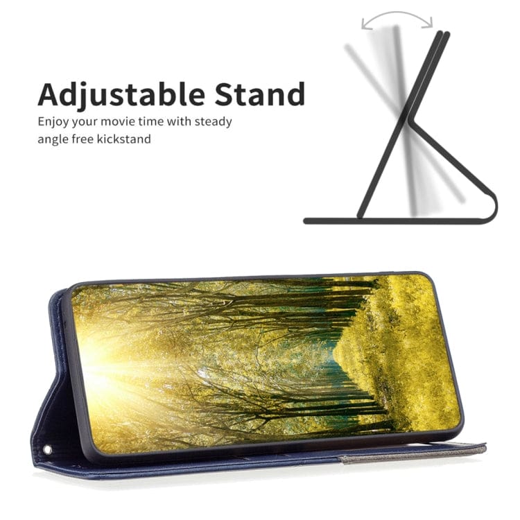 Samsung Galaxy A04 4G Rhombus Wallet Flip Cover, Card Holder - Image 3