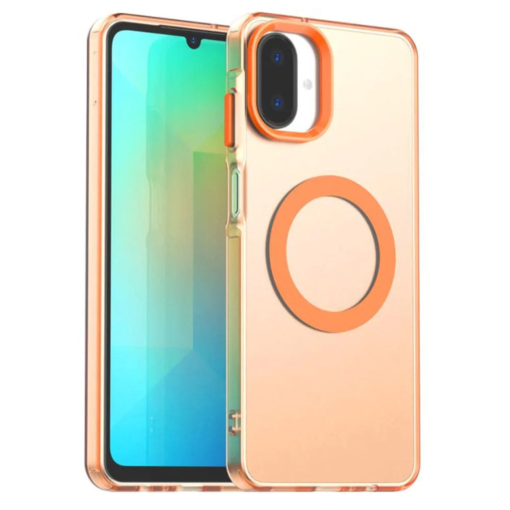 Samsung Galaxy A07 Mag Ring Candy Transparent Case – Magnetic Attachment Compatible - Image 8