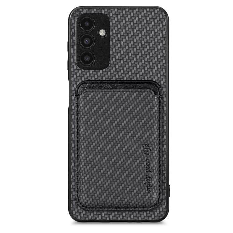 Samsung Galaxy A13 5G Carbon Magsafe Cover with Removable Card Wallet