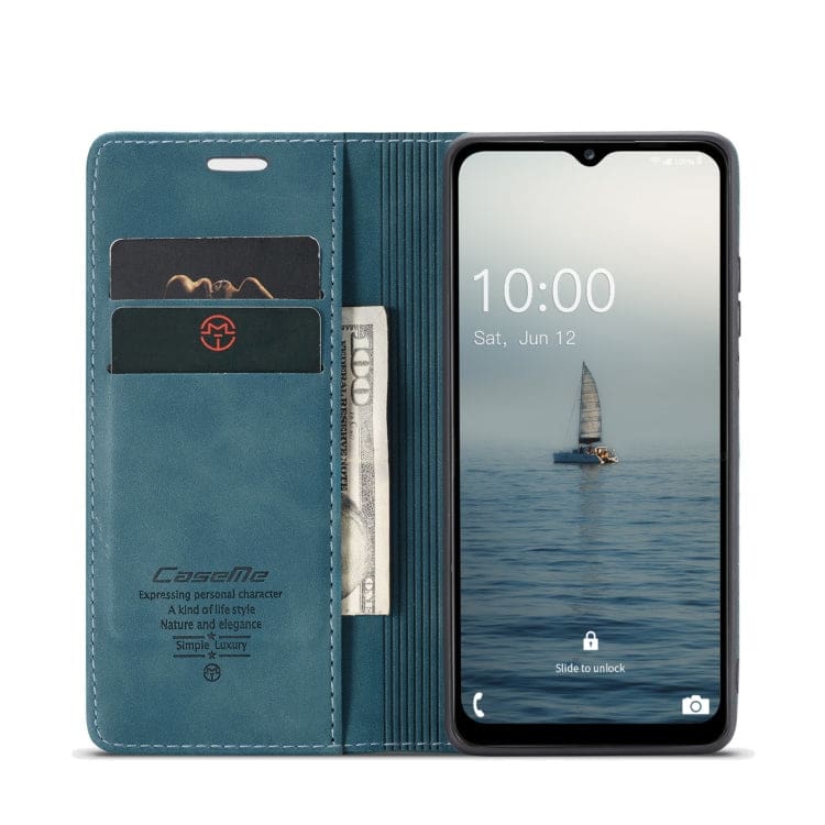 Samsung Galaxy A16 CaseMe 013 Wallet Flip Cover, Magnetic Closing Cover, Card Slots - Image 4