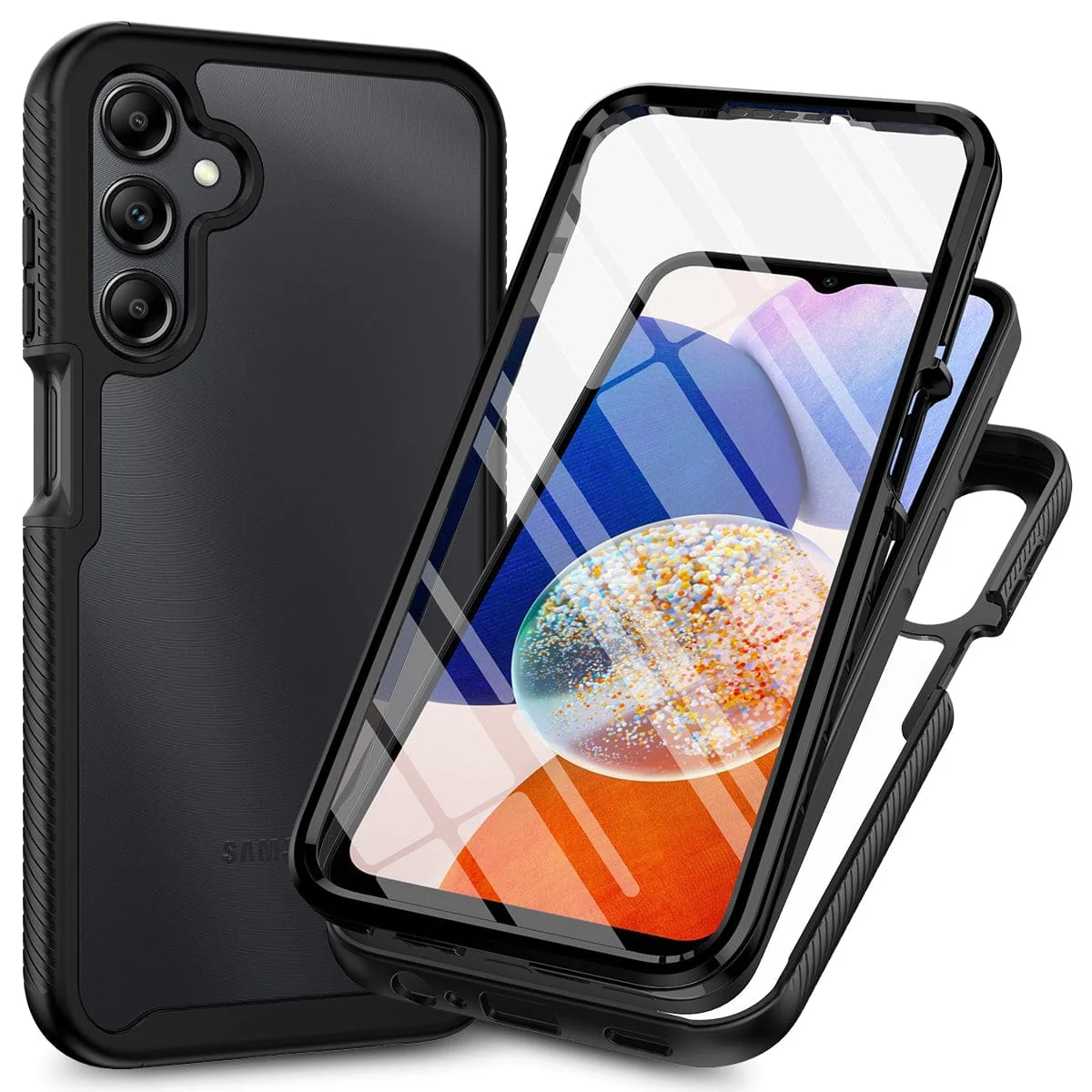 Samsung Galaxy A16 Full Enclosure Protective Cover with Screen Protector
