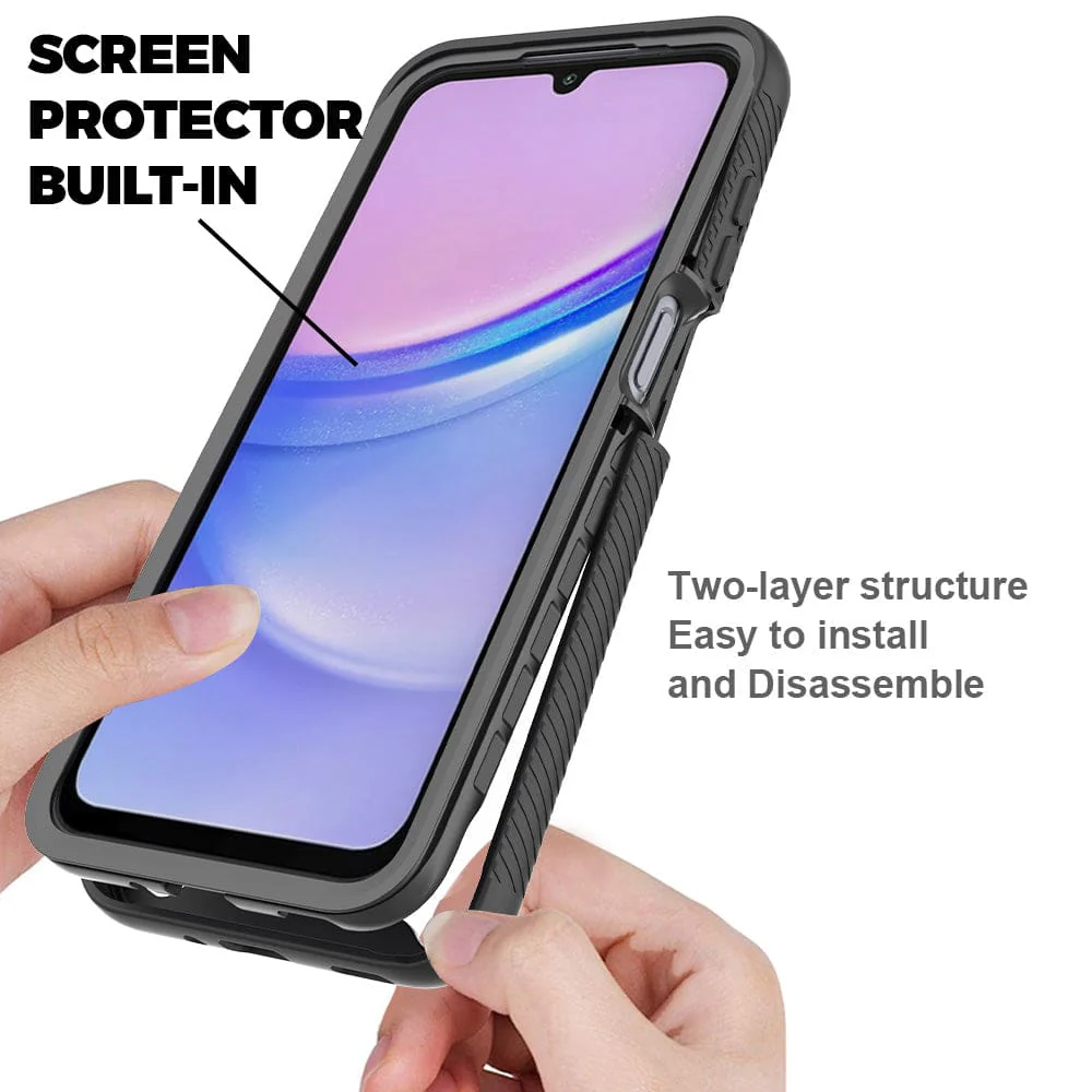 Samsung Galaxy A16 Full Enclosure Protective Cover with Screen Protector - Image 3