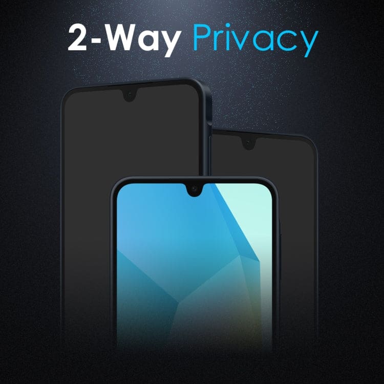 Samsung Galaxy A16 Tempered Privacy Glass Screen Protector, 0.18mm, Aluminium Silica - Image 3