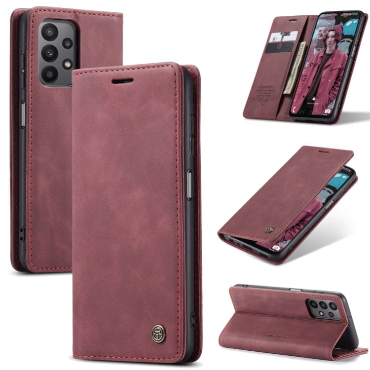 Samsung Galaxy A23 CaseMe 013 Wallet Flip Cover, Magnetic Closing Cover, Card Slots