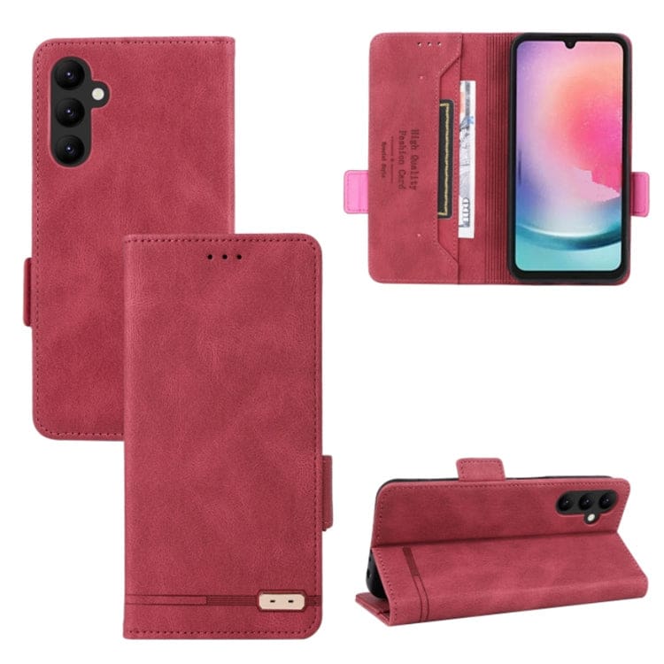 Samsung Galaxy A25 5G Clasp Wallet Flip Cover, Card Holder - Image 7