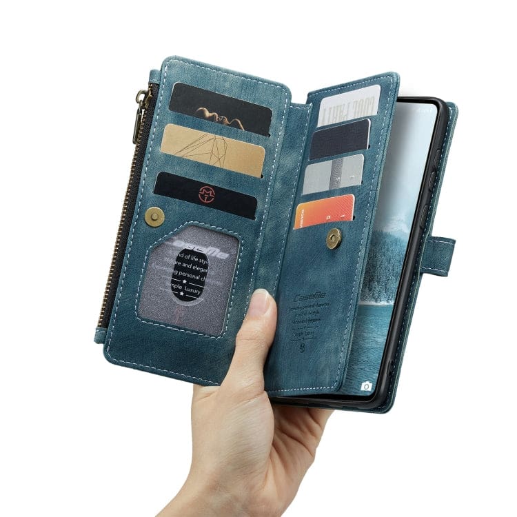 Samsung Galaxy A33 5G CaseMe C30 Multifunction Wallet, Zip Pocket, 7 Card Slots - Image 6