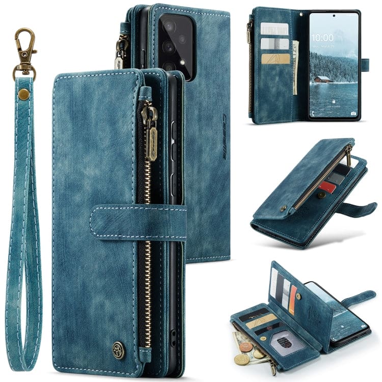 Samsung Galaxy A33 5G CaseMe C30 Multifunction Wallet, Zip Pocket, 7 Card Slots - Image 8