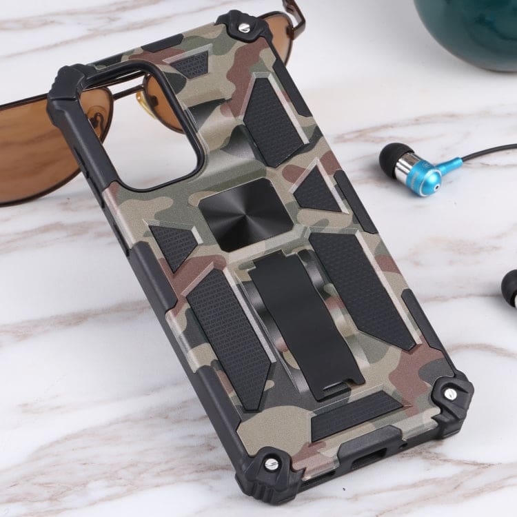 Samsung Galaxy A33 5G - Shockproof Camo Folding Stand Rugged Cover, Fold Away Stand - Image 2