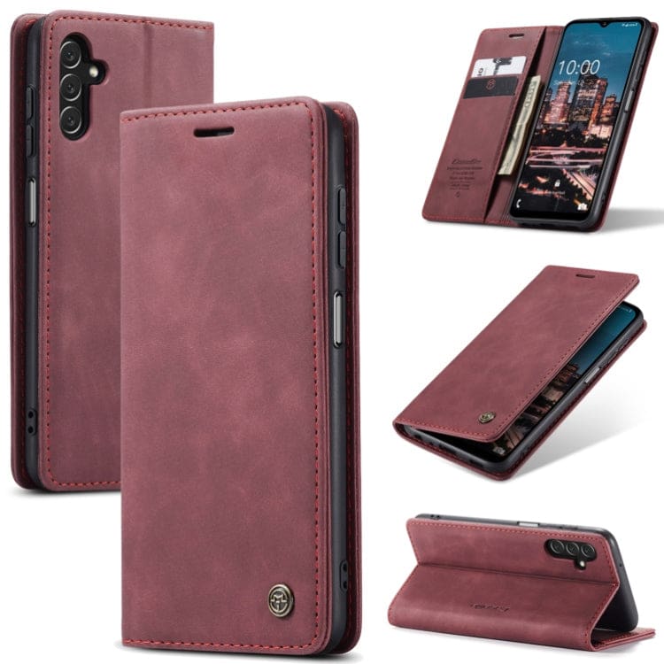 Samsung Galaxy A34 CaseMe 013 Wallet Flip Cover, Magnetic Closing Cover, Card Slots - Image 7