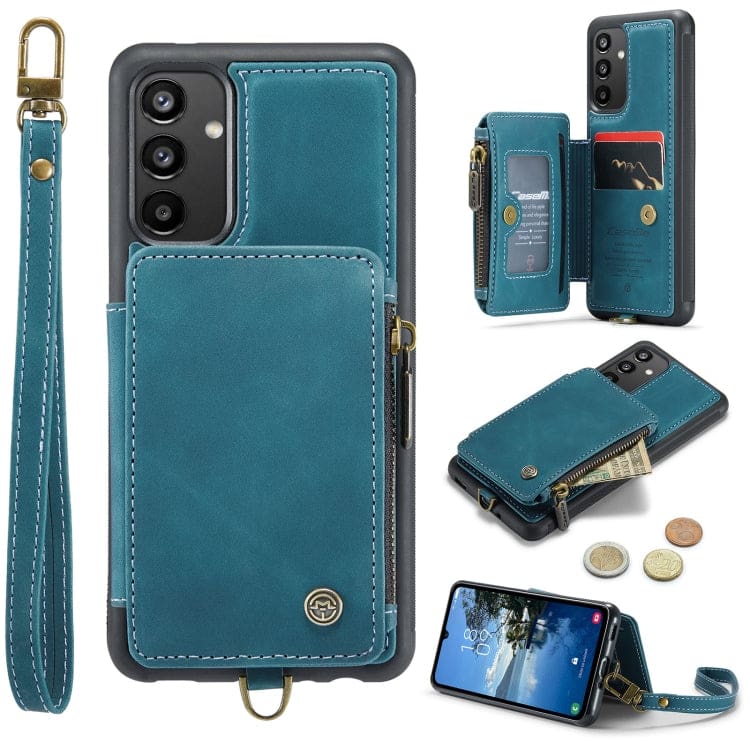 Samsung Galaxy A34 CaseMe C20 Rear Wallet Cover, Card Slots, RFID Blocking