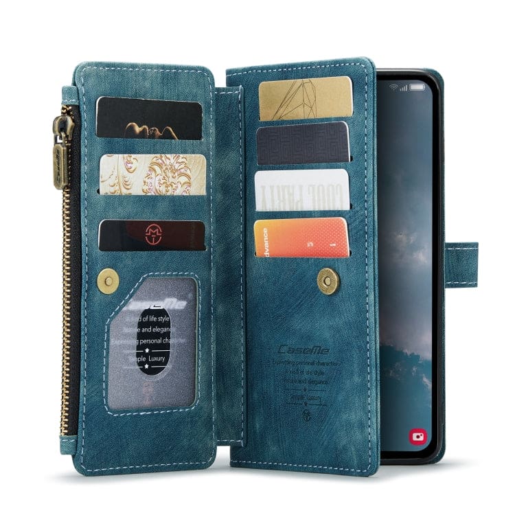 Samsung Galaxy A34 CaseMe C30 Multifunction Wallet, Zip Pocket, 7 Card Slots - Image 5