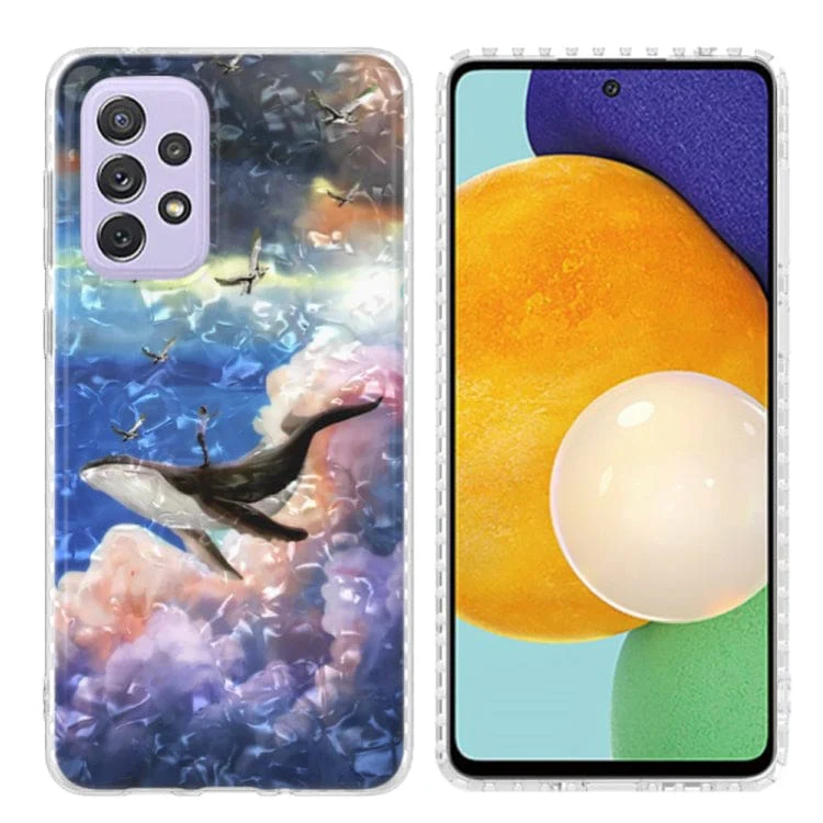 Samsung Galaxy A53 5G K16 Patterned Clear Protective Cover, Cushioned Corner Protection - Image 7