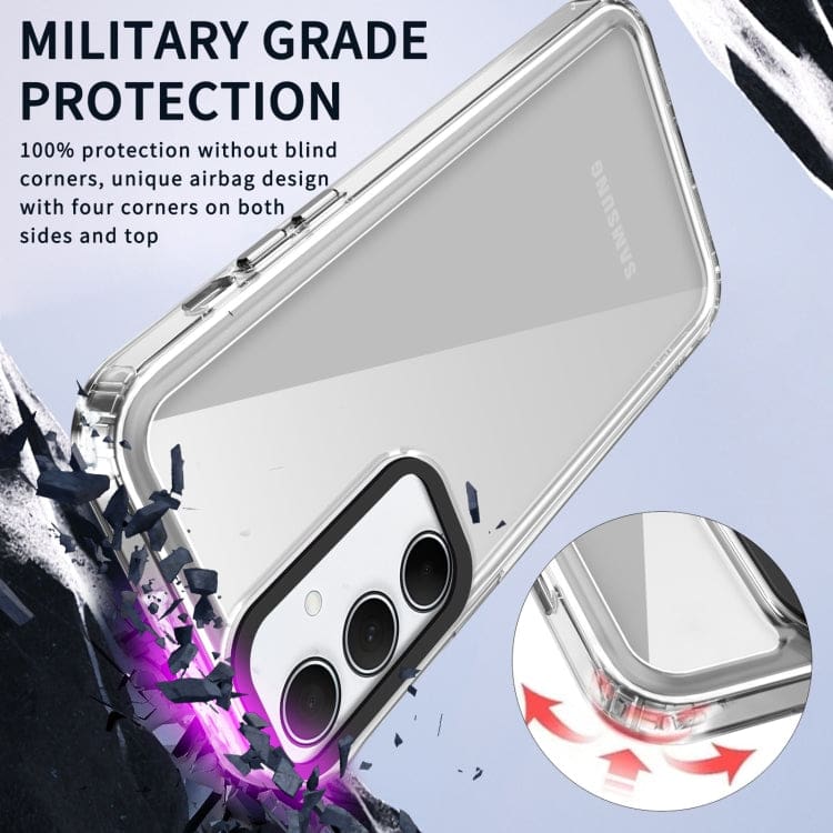 Samsung Galaxy A35 5G Acrylic Protective Cover, Transparent Back Panel - Image 4