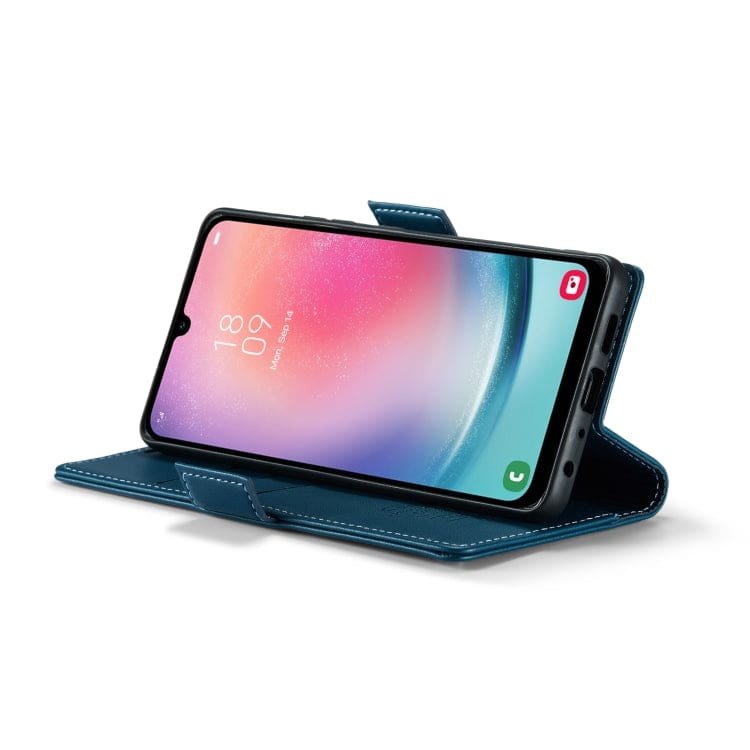 Samsung Galaxy A24 4G CaseMe 023 Wallet Flip Cover, RFID Protection, Card Holder - Image 5