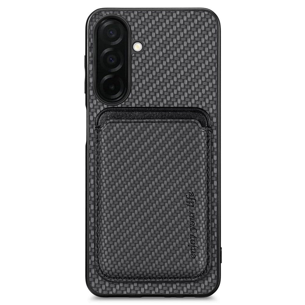 Samsung Galaxy A57 Carbon Modular Case with Magnetic Credit Card Holder - Image 2