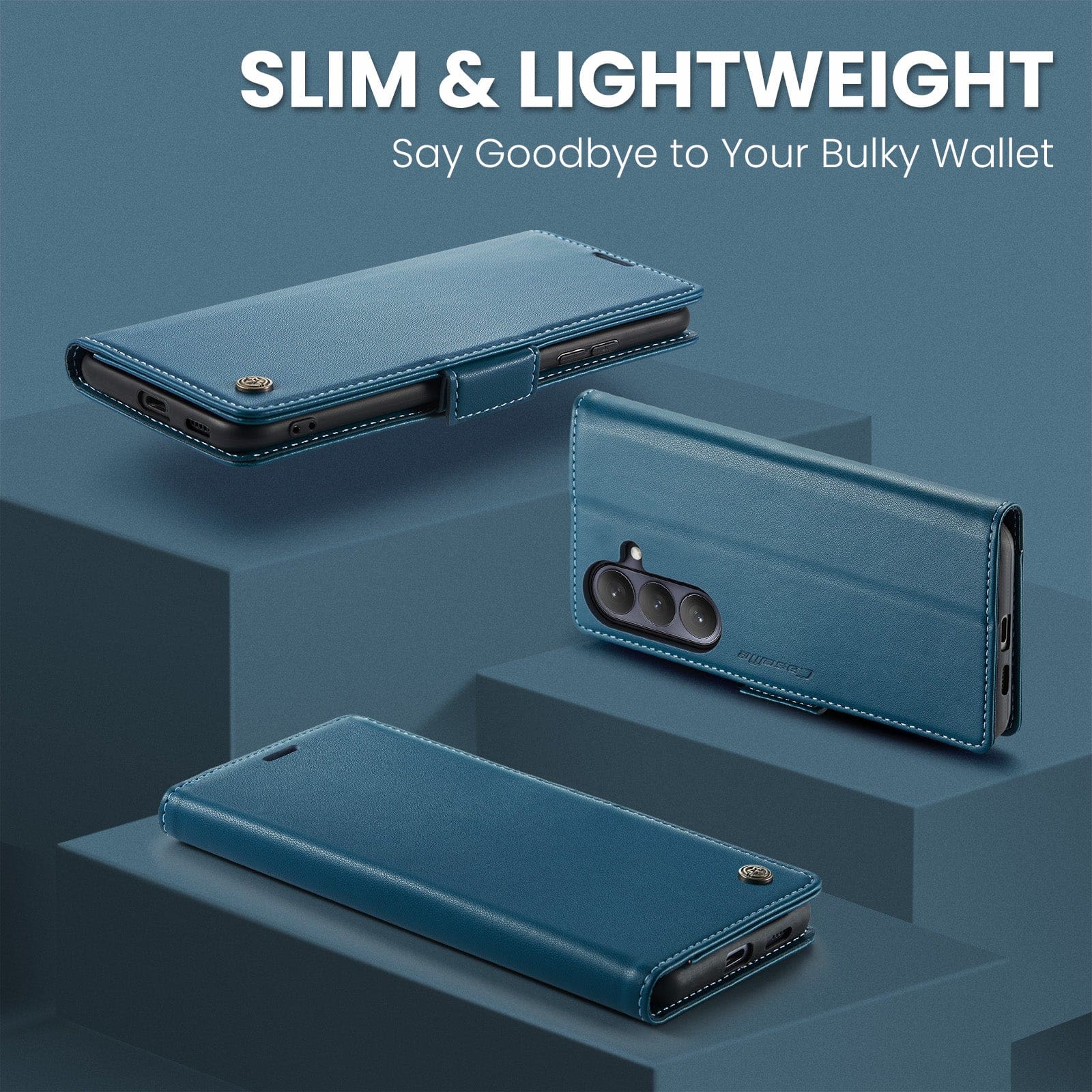 Samsung Galaxy A57 5G CaseMe 023 Samsung A57 5G RFID Shielded Wallet - Image 12