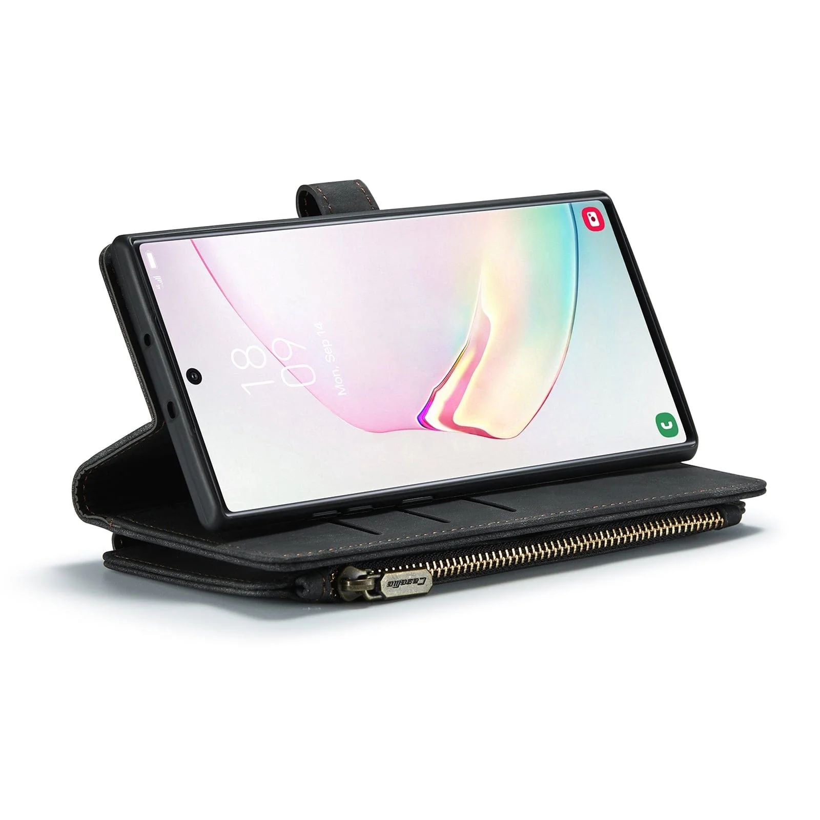 Samsung Galaxy Note 10+ CaseMe C30 Multifunction Wallet, Zip Pocket, 7 Card Slots - Image 7