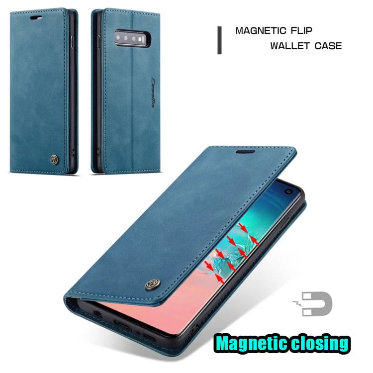 Samsung Galaxy S10 CaseMe 013 Wallet Flip Cover with Magnetic Closing, Card Slots - Image 5