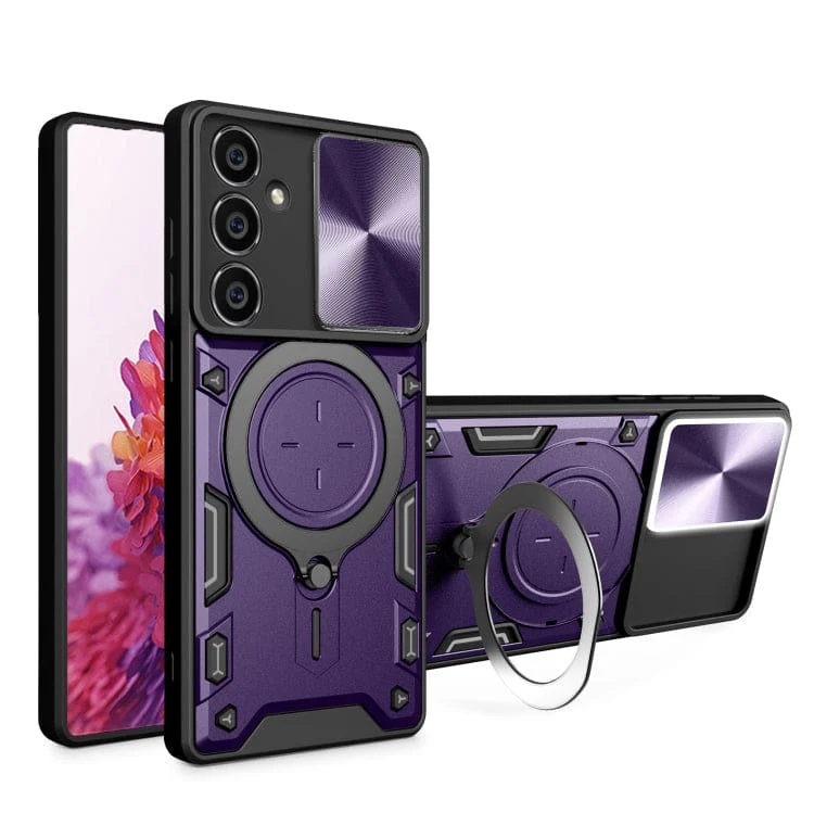 Samsung Galaxy S20 FE Hybrid Camera Shield Rugged Ring Protective Cover