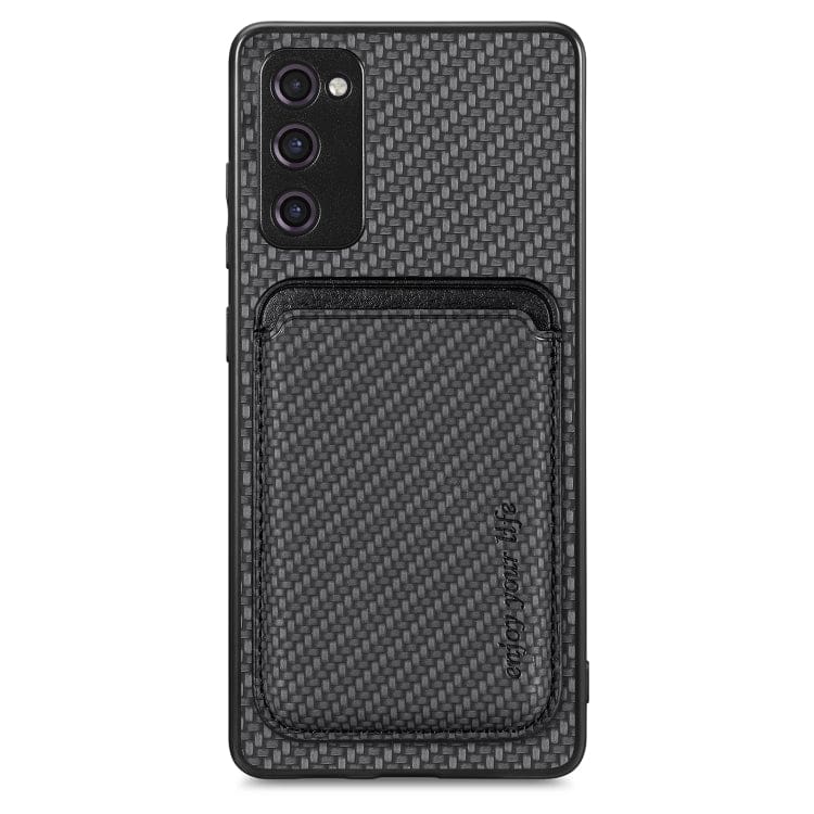 Samsung Galaxy S21 FE Carbon Magsafe Cover with Removable Card Wallet