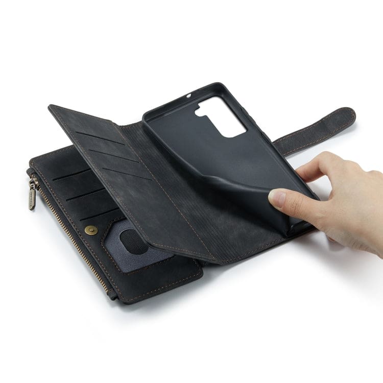 Samsung Galaxy S22+ 5G CaseMe C30 Multifunction Wallet, Zip Pocket, 7 Card Slots - Image 6