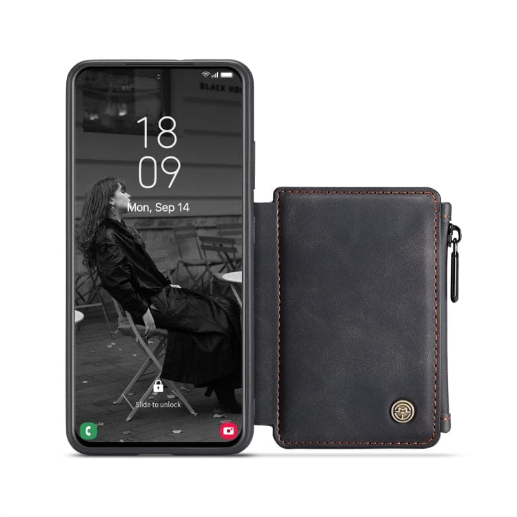 Samsung Galaxy S22 - CaseMe C20 Rear Zip Wallet Cover, Card Slots, RFID Blocking - Image 4