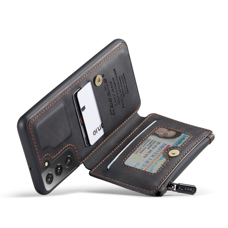 Samsung Galaxy S22 - CaseMe C20 Rear Zip Wallet Cover, Card Slots, RFID Blocking - Image 6