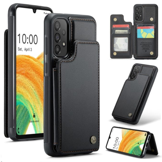 Samsung Galaxy S22+ CaseMe C22 Rear Wallet Cover with Card Slots - Image 8